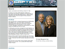 Tablet Screenshot of captec.net